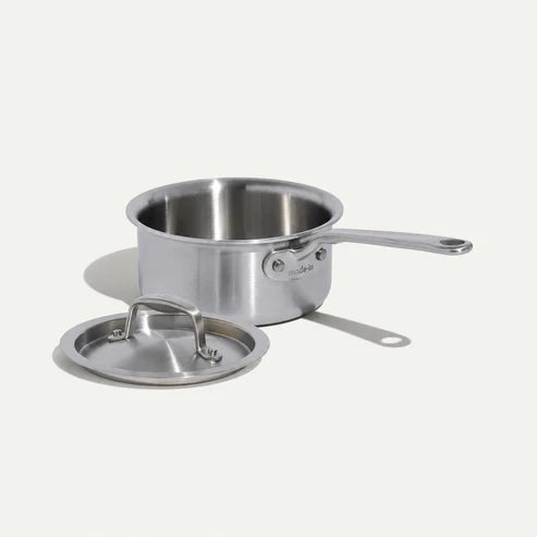 MADE IN Cookware ¾ QT Stainless Steel Butter Warmer w/ Lid