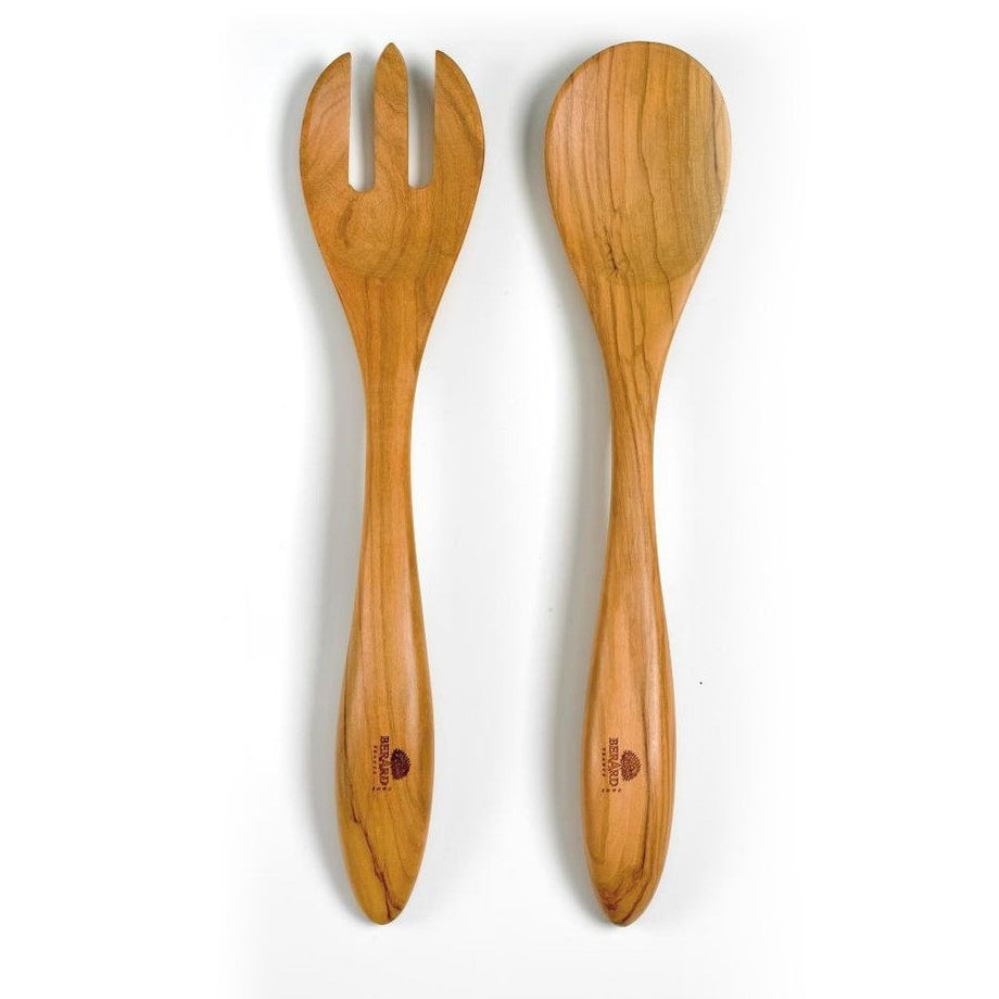 Berard Terra Olivewood Salad Servers
