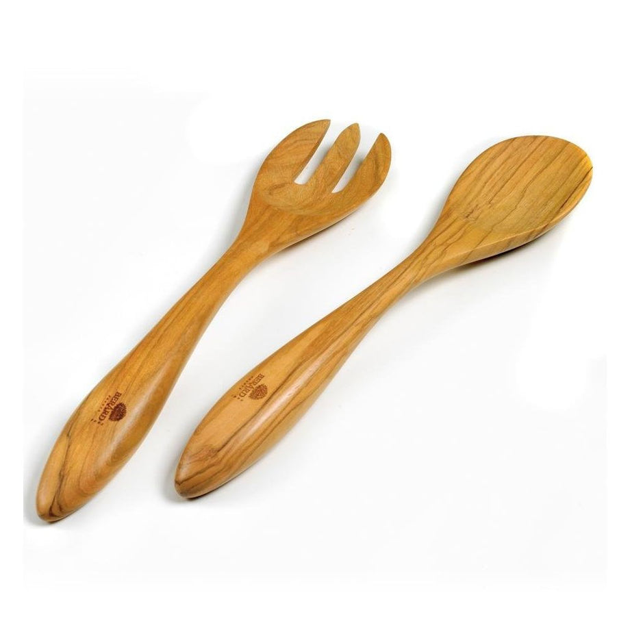 Berard Terra Olivewood Salad Servers