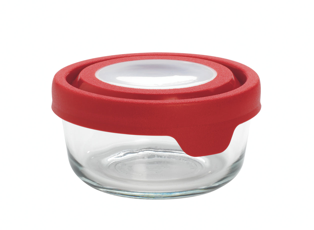 Anchor Hocking True Seal Glass Storage Containers - 2 cup round