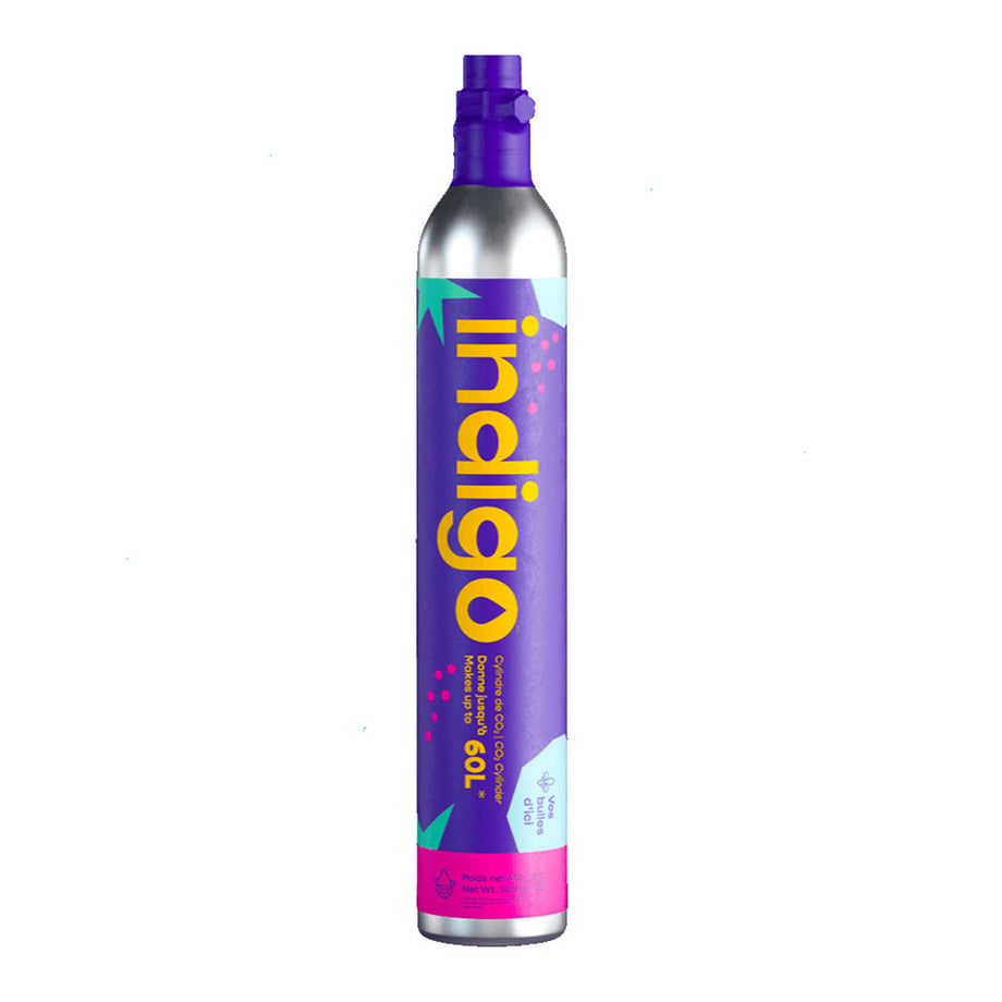 Indigo SodaStream Compatible CO2 Canister - 60L