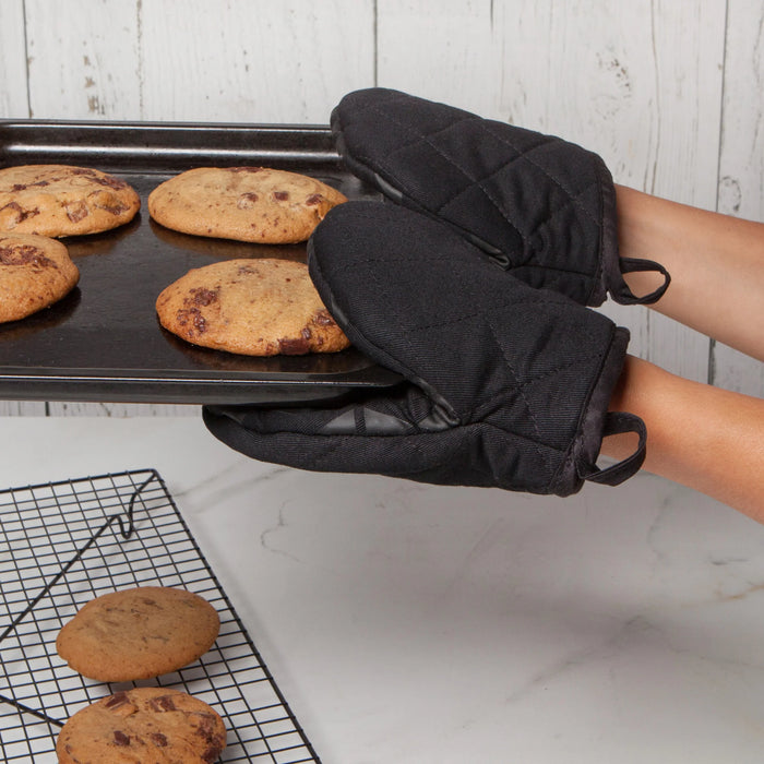 Now Designs Grabber Oven Mitt - Black