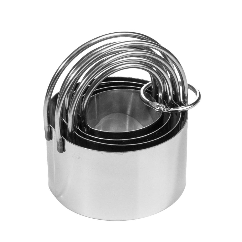 Port Style Biscuit Cutter Set 4/ST - Silver
