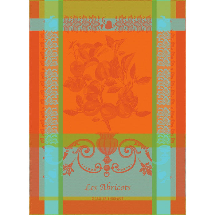 Garnier-Thibaut Kitchen Towel - Les Abricots Orange