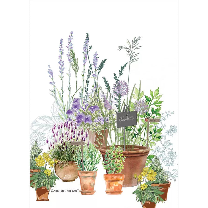 Garnier-Thibaut Kitchen Towel - Jardin Aromatique Provence