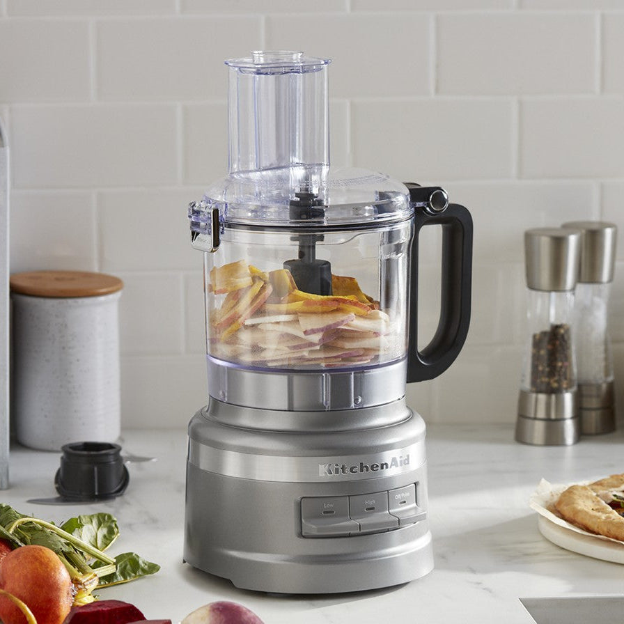 KitchenAid 7 Cup Food Processor - Contour Silver