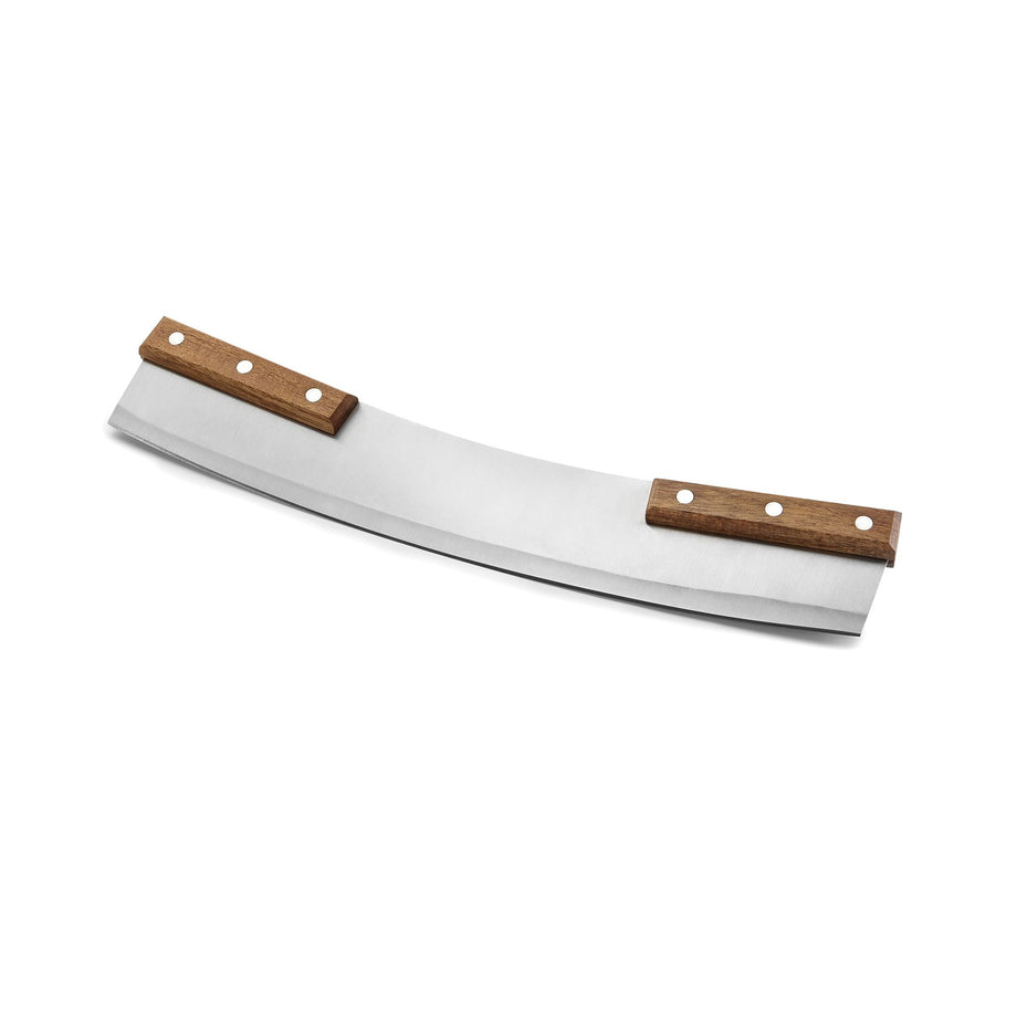 Outset Handled Acacia Pizza Rocker 13"