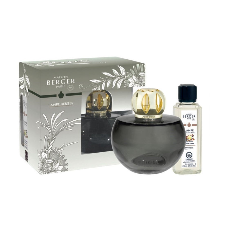 Maison Berger Holly Grey Moss Lampe with 250ml Amber powder