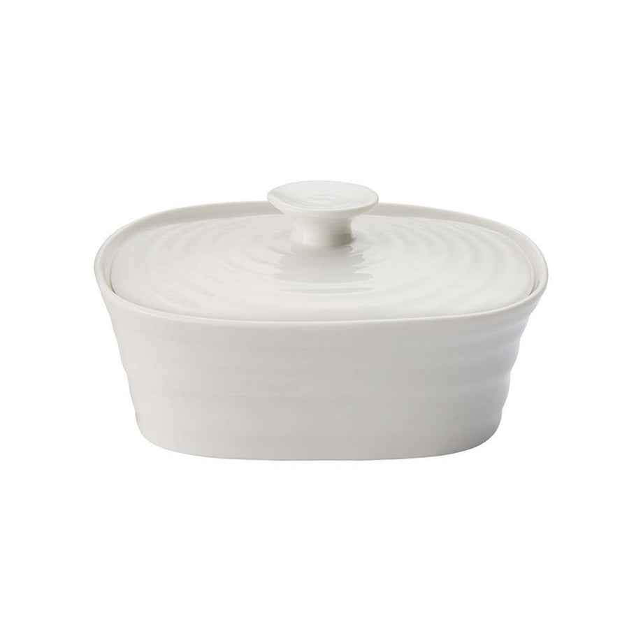 Sophie Conran White Porcelain Covered Butter Dish