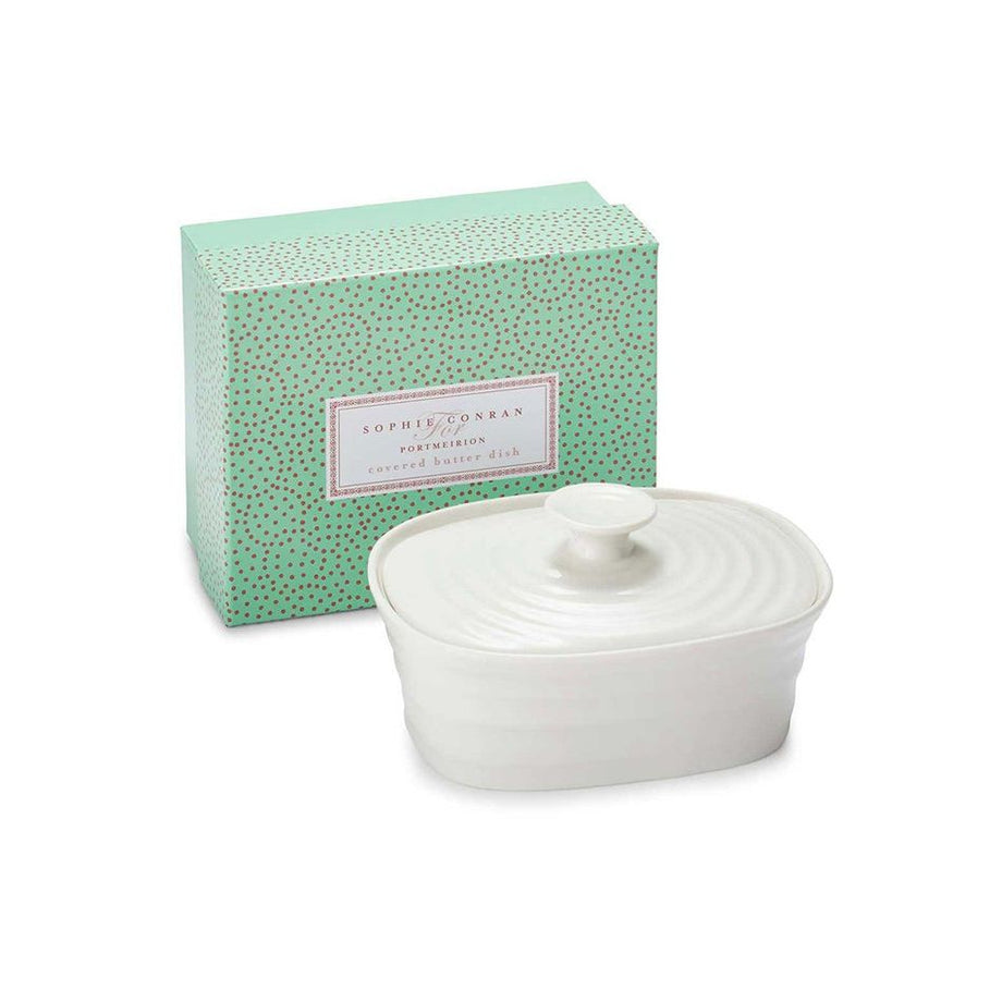 Sophie Conran White Porcelain Covered Butter Dish