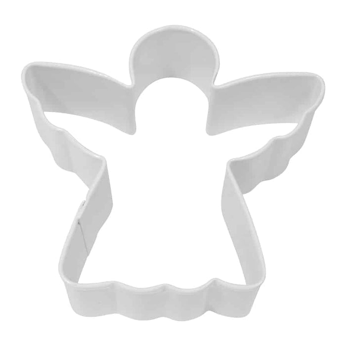 R&M Cookie Cutter - Angel Cookie Cutter White, 3"