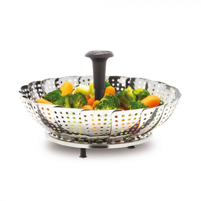 Starfrit Gourmet Vegetable Steamer w/ Extendable Handle