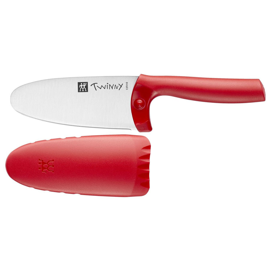 ZWILLING TWINNY 4" KIDs CHEF's KNIFE - Red