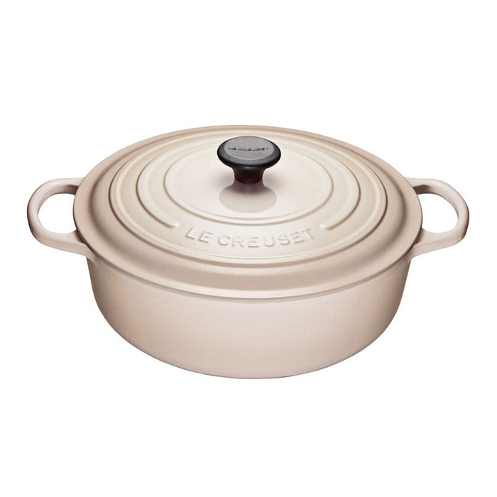 Le Creuset 6.2L Shallow Round Dutch Oven - Meringue