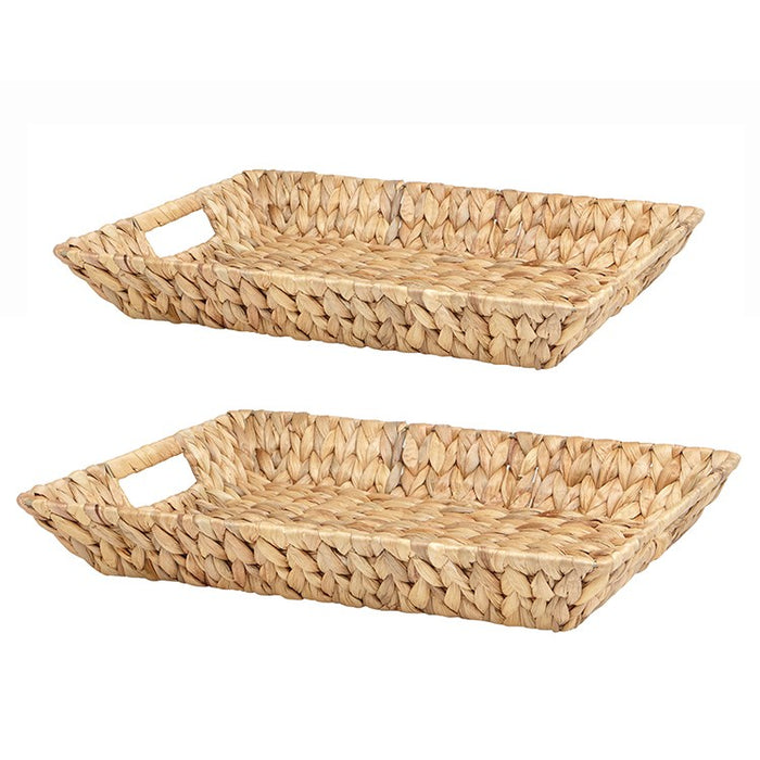 Harman Palma Woven Trays - set of 2 / Rectangular