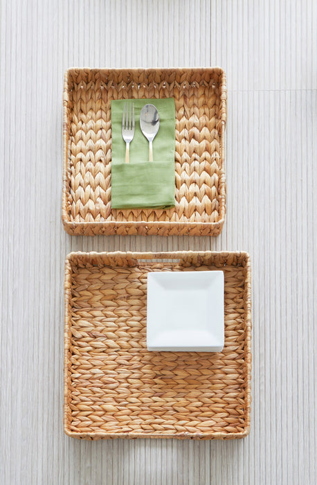 Harman Palma Woven Trays - set of 2 / Square