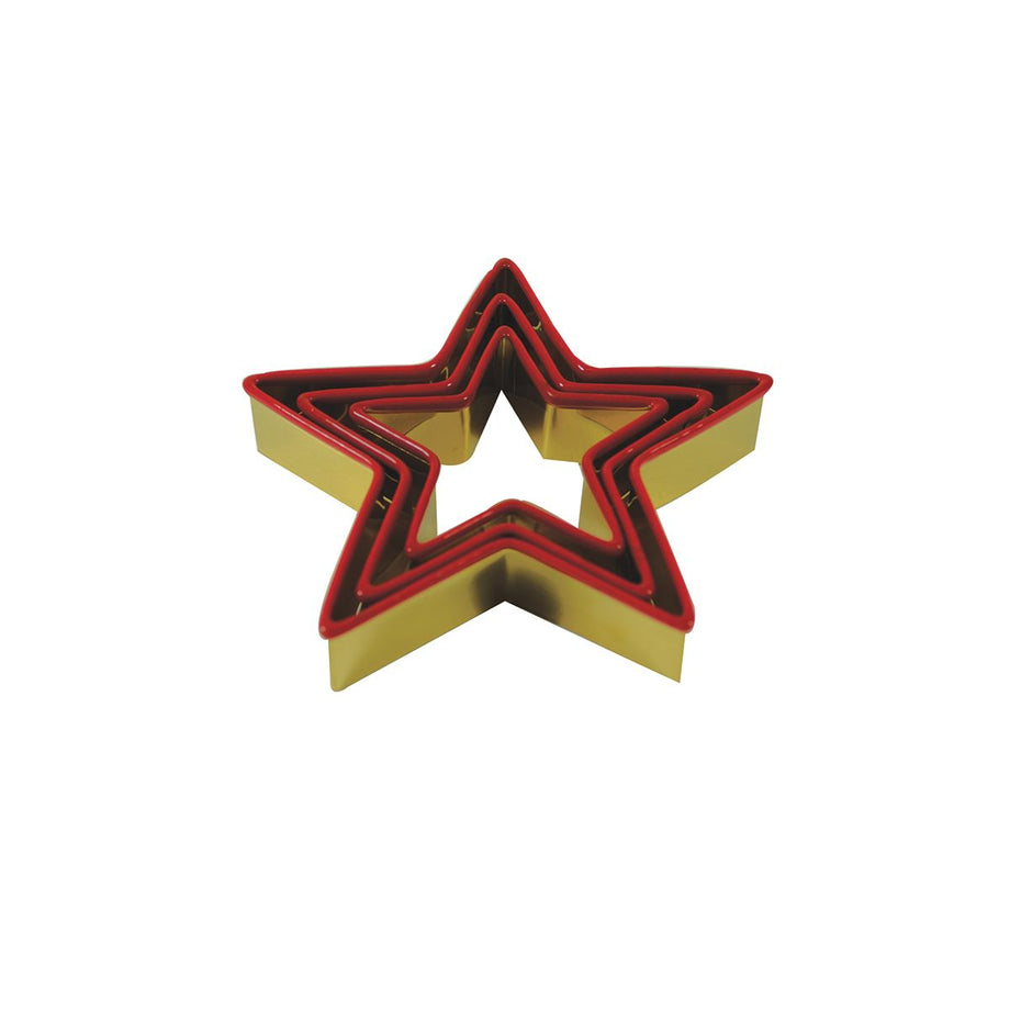 Nested Holiday Cookie Cutters, Set of 3 - star