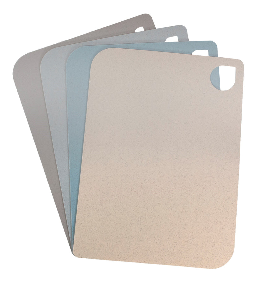 Cuisine Basics Large Wheat Straw Cutting Mats - Set de 4 pièces