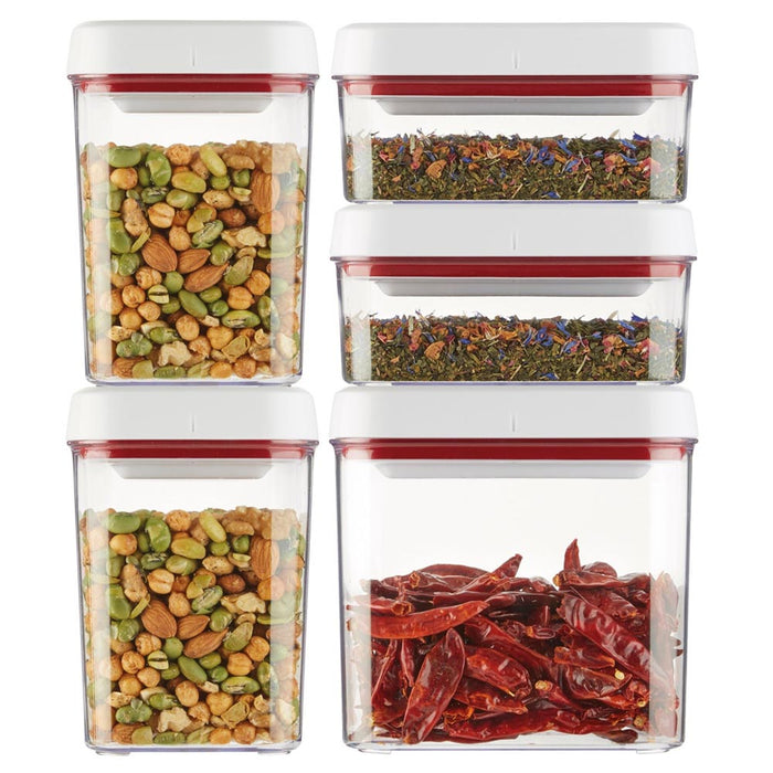 Zyliss Twist and Seal Storage Container - 5 Piece Set