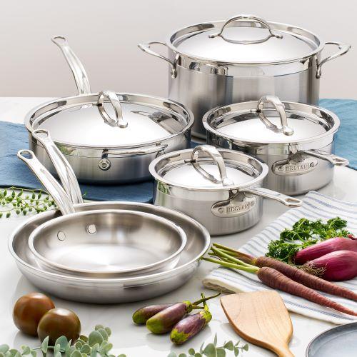 Hestan ProBond Professional Clad Stainless Steel Ultimate Set - 10 piece