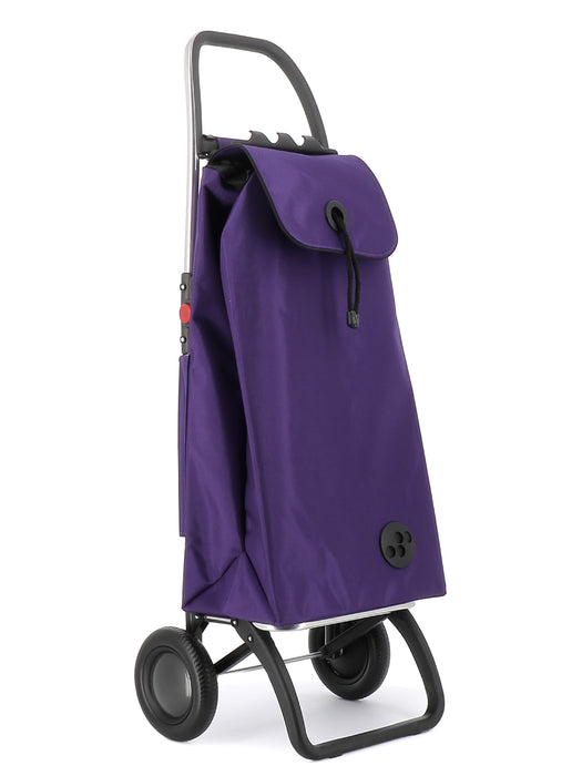 Rolser NEW I-Max MF Convert 2 Wheel Folding Shopping Trolley - Purple