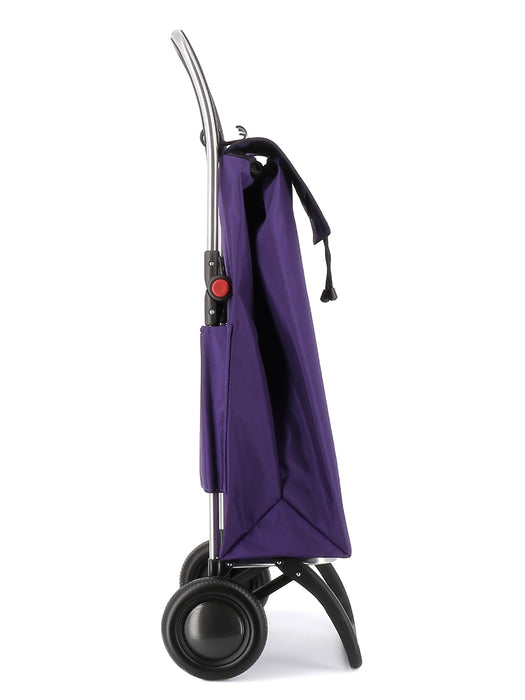 Rolser NEW I-Max MF Convert 2 Wheel Folding Shopping Trolley - Purple