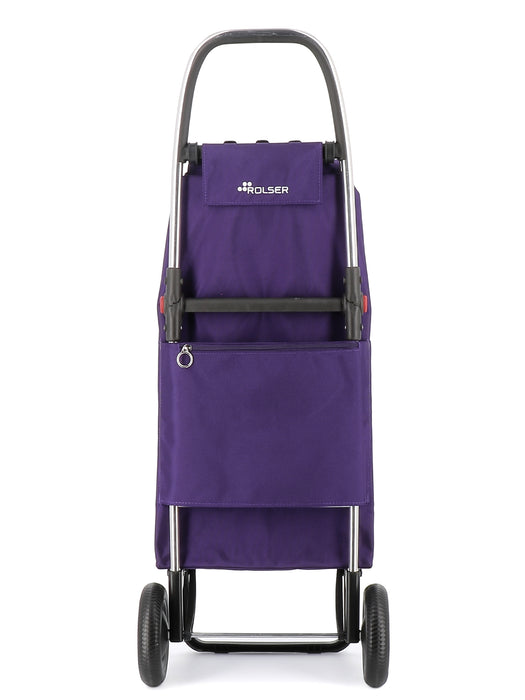 Rolser NEW I-Max MF Convert 2 Wheel Folding Shopping Trolley - Purple