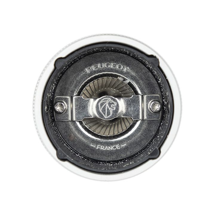 Peugeot Line Manual Salt Mill - Natural / Aluminum / 12cm