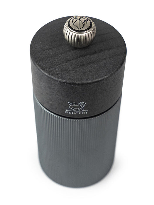 Peugeot Line Manual Salt Mill - Dark Aluminum / 12cm