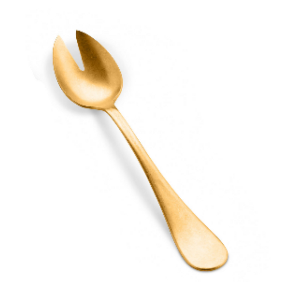 Mepra Vintage Oro Salad Serving Fork