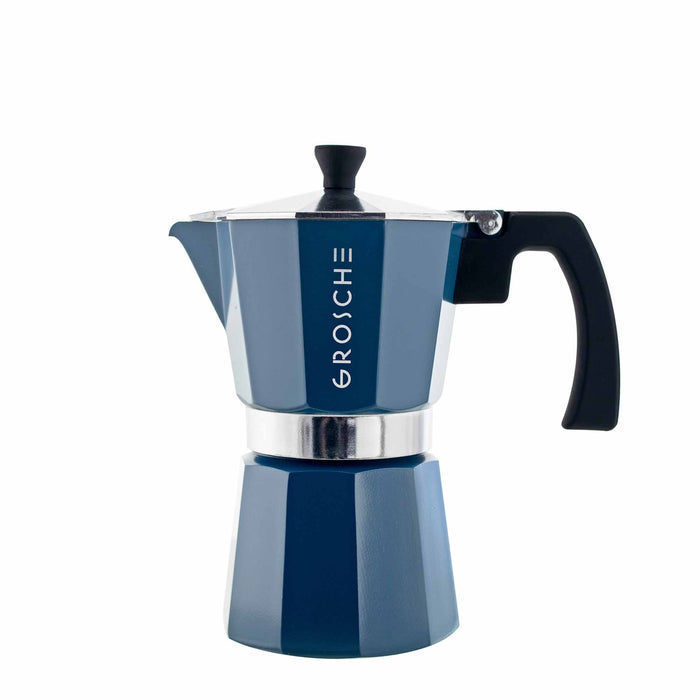 Grosche Milano Espresso Maker - Mountain Blue / 6-Cup / 9.3 fl. oz - Floor Model