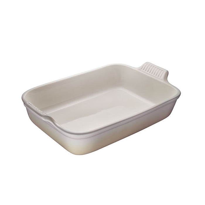 Le Creuset Heritage 3.8L Rectangular Dish - Meringue