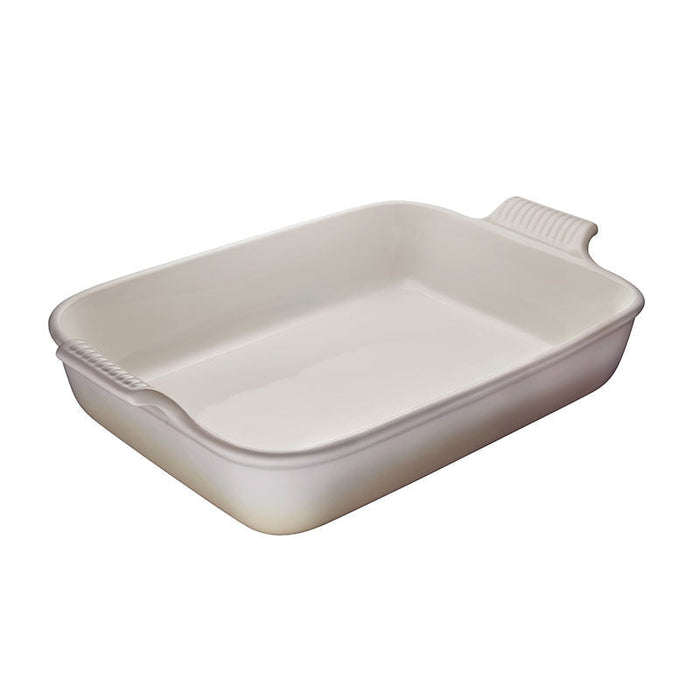 Le Creuset Heritage 2.3L Rectangular Dish - Meringue