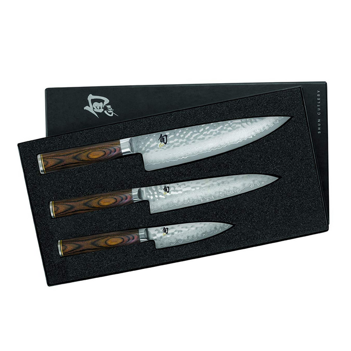 Shun Premier 3 Piece Knife Set