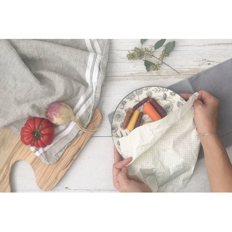 Olsen + Olsen Organic Beeswax Wraps - 3 Pack (mixed prints)