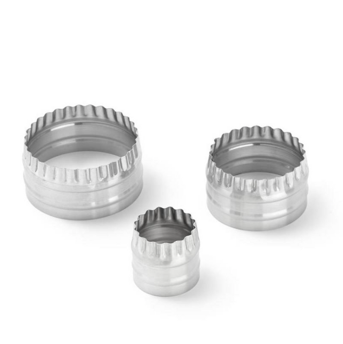 Ricardo 3 Piece Round Cookie Cutter set