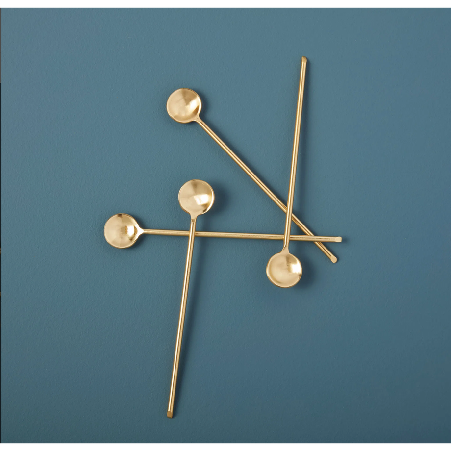 Be Home Gold Spoons - Long thin