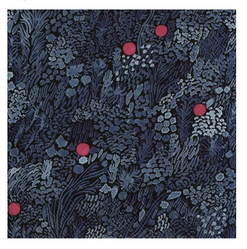 Marimekko Paper Lunch Napkin - KURJENMARJA blue