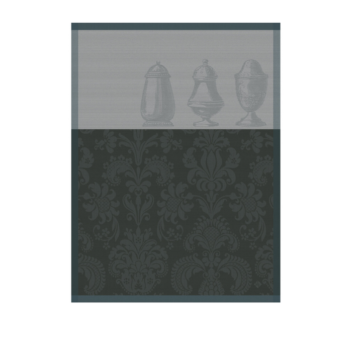 Jacquard Français Cotton Tea Towel  - Sucre Sale Grey