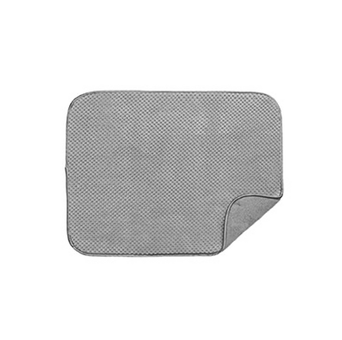 Harman Luxe Plush Drying Mat - Grey