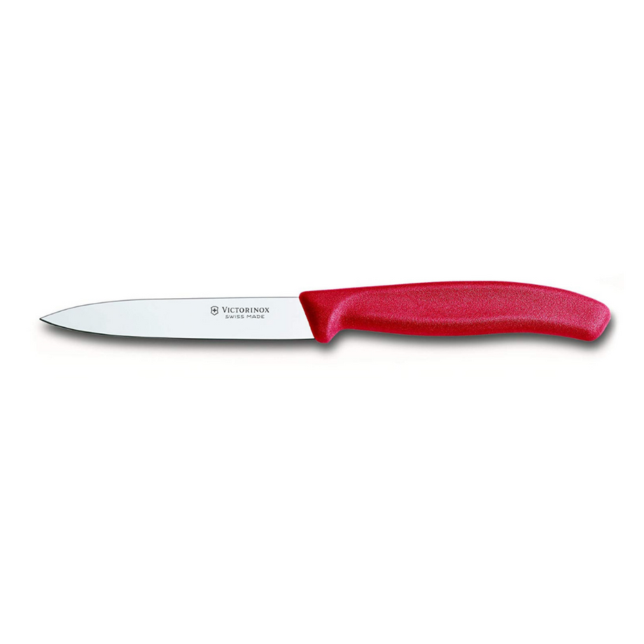 Victorinox Couteau d'office droit 4" - Rouge