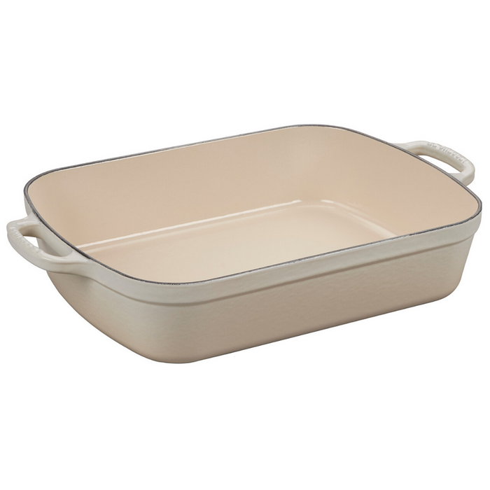 Le Creuset 4.9L Roasting Pan - Meringue