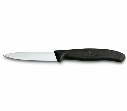 Victorinox 3'' Straight Paring Knife - Black