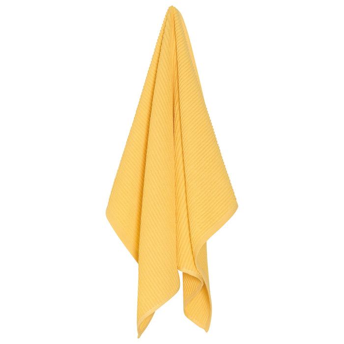 Danica Ripple Terry Coton Dishtowel - Lemon