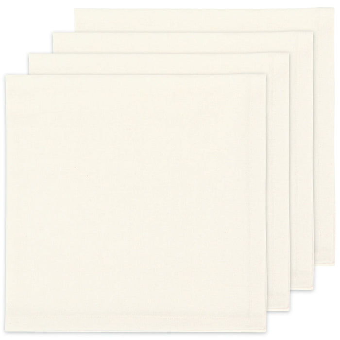 Now Designs Spectrum Cotton Napkins - Set of 4 / Ivory