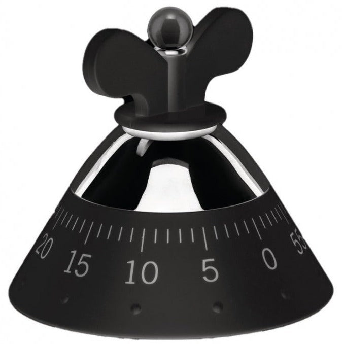 Alessi Thermoplastic Kitchen Timer - Black