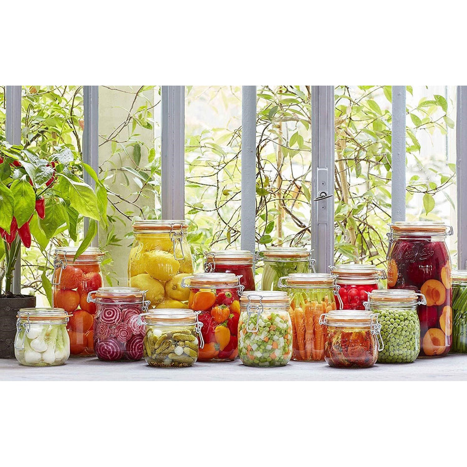Le Parfait SUPER BOCAL Clip-Top Preserving Jar - 3L / 96oz