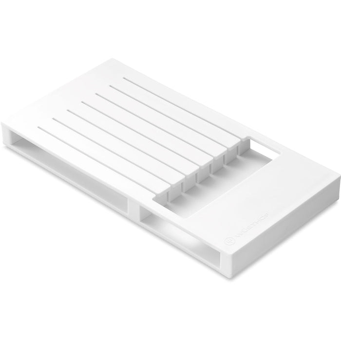 Wusthof 7 Slot In-Drawer Plastic Knife Tray - White